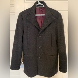 Men’s RW & Co. Dark Grey Peacoat Sz S